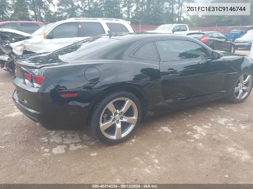 2G1FC1E31C9146744 2012 Chevrolet Camaro 2Lt