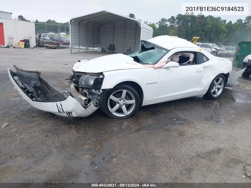 2012 Chevrolet Camaro 1Lt VIN: 2G1FB1E36C9184523 Lot: 40324821