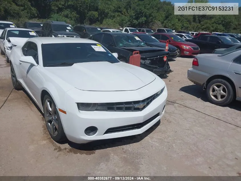 2G1FC1E37C9153231 2012 Chevrolet Camaro 2Lt