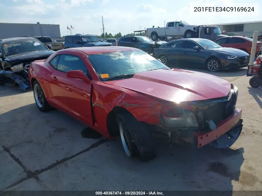 2012 Chevrolet Camaro 1Ls VIN: 2G1FE1E34C9169624 Lot: 40367474