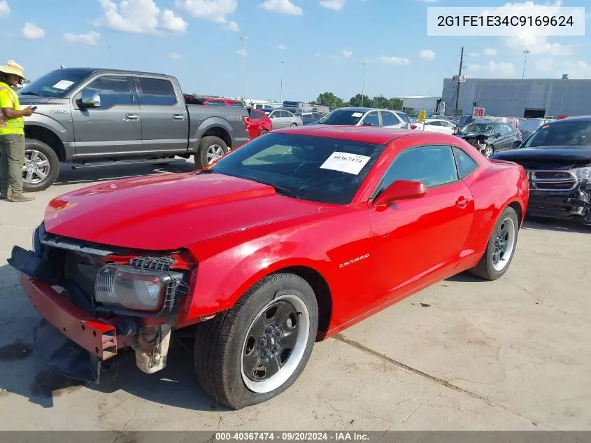 2012 Chevrolet Camaro 1Ls VIN: 2G1FE1E34C9169624 Lot: 40367474