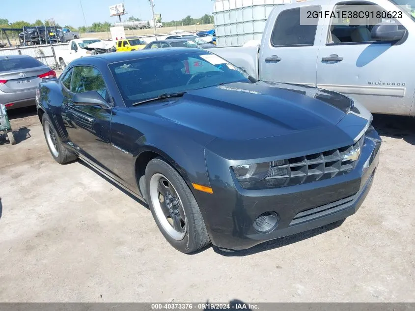 2012 Chevrolet Camaro 2Ls VIN: 2G1FA1E38C9180623 Lot: 40373376