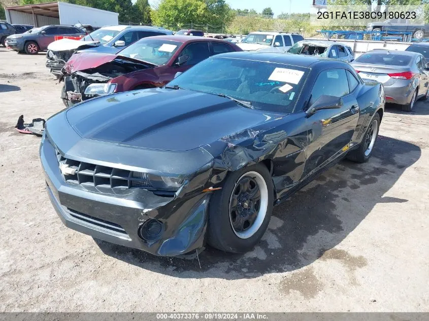 2012 Chevrolet Camaro 2Ls VIN: 2G1FA1E38C9180623 Lot: 40373376