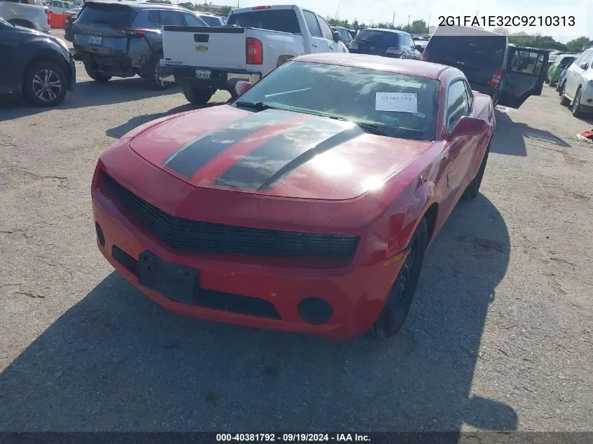 2012 Chevrolet Camaro 2Ls VIN: 2G1FA1E32C9210313 Lot: 40381792