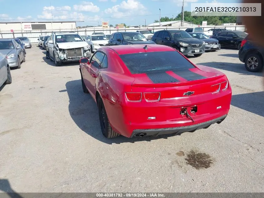 2012 Chevrolet Camaro 2Ls VIN: 2G1FA1E32C9210313 Lot: 40381792