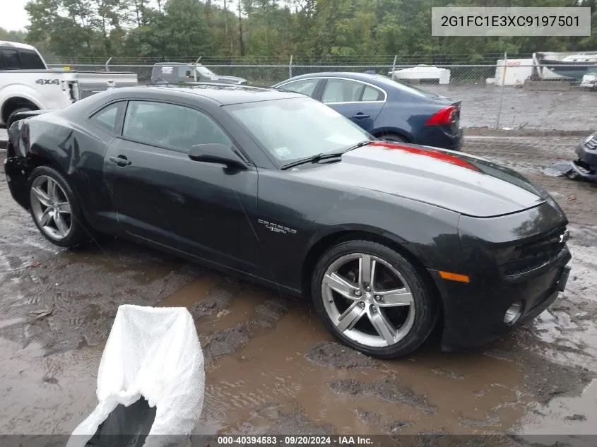 2012 Chevrolet Camaro 2Lt VIN: 2G1FC1E3XC9197501 Lot: 40394583