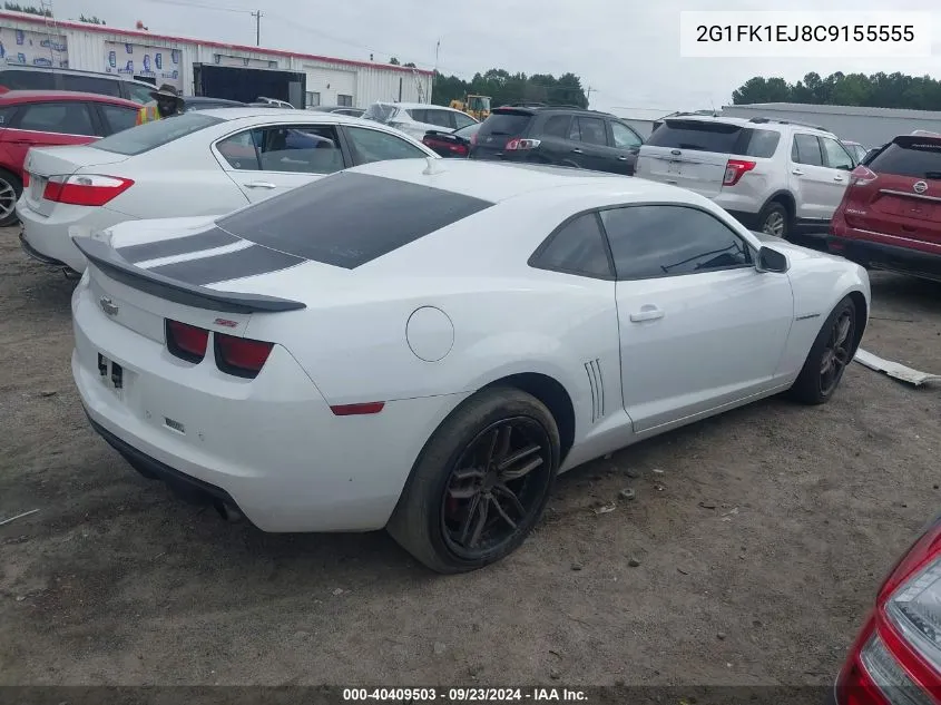 2012 Chevrolet Camaro 2Ss VIN: 2G1FK1EJ8C9155555 Lot: 40409503