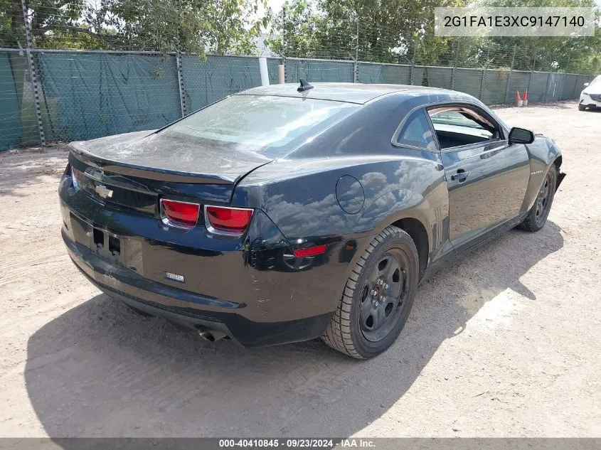 2012 Chevrolet Camaro 2Ls VIN: 2G1FA1E3XC9147140 Lot: 40410845