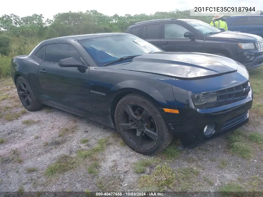 2012 Chevrolet Camaro 2Lt VIN: 2G1FC1E35C9187944 Lot: 40477655