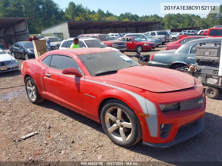 2012 Chevrolet Camaro 2Ls VIN: 2G1FA1E38C9152112 Lot: 40502785