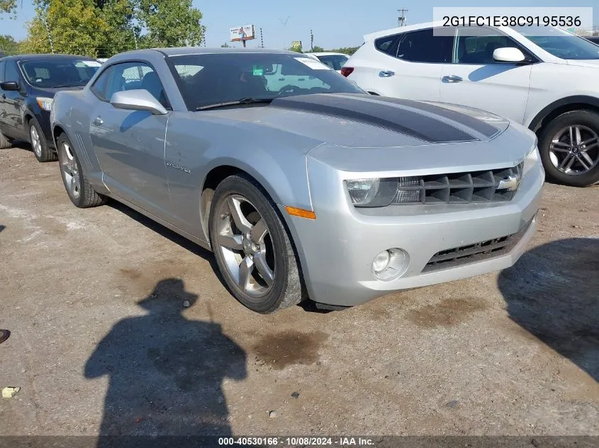 2012 Chevrolet Camaro Lt VIN: 2G1FC1E38C9195536 Lot: 40530166