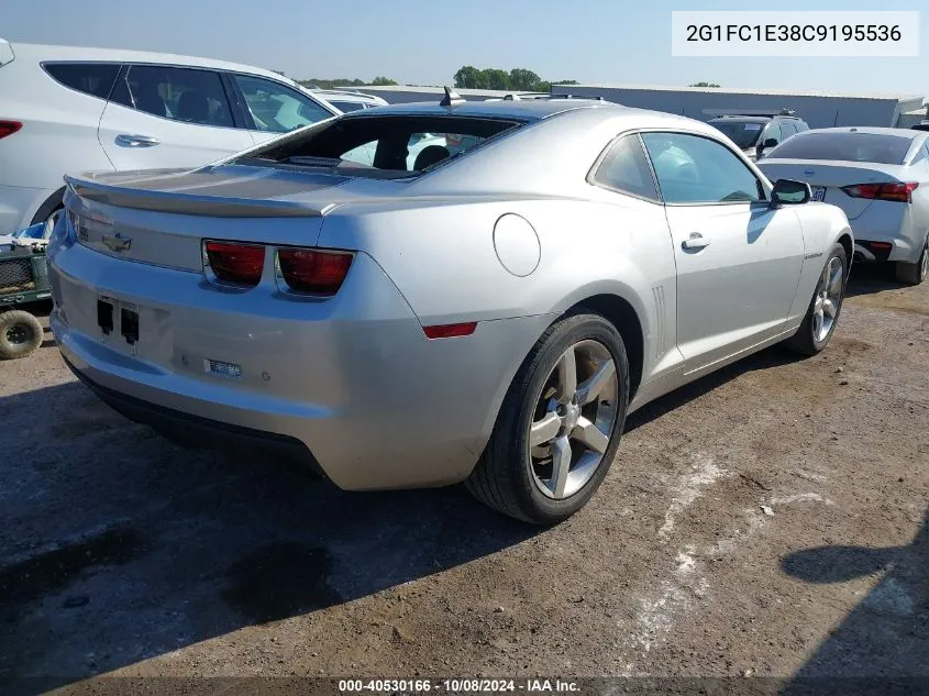 2012 Chevrolet Camaro Lt VIN: 2G1FC1E38C9195536 Lot: 40530166