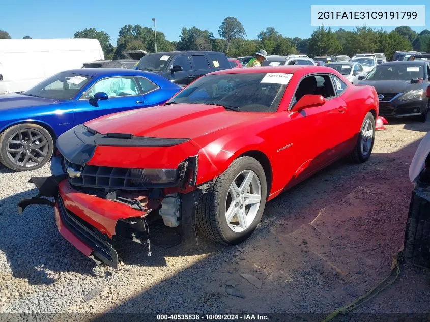 2G1FA1E31C9191799 2012 Chevrolet Camaro 2Ls