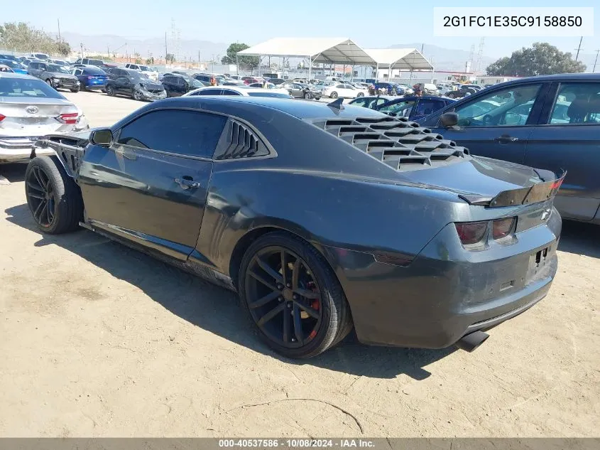 2G1FC1E35C9158850 2012 Chevrolet Camaro 2Lt