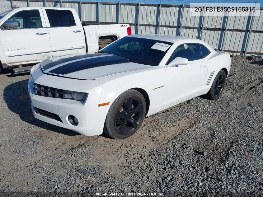 2G1FB1E35C9165316 2012 Chevrolet Camaro 1Lt