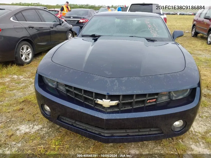 2012 Chevrolet Camaro 2Lt VIN: 2G1FC1E38C9186884 Lot: 40545391