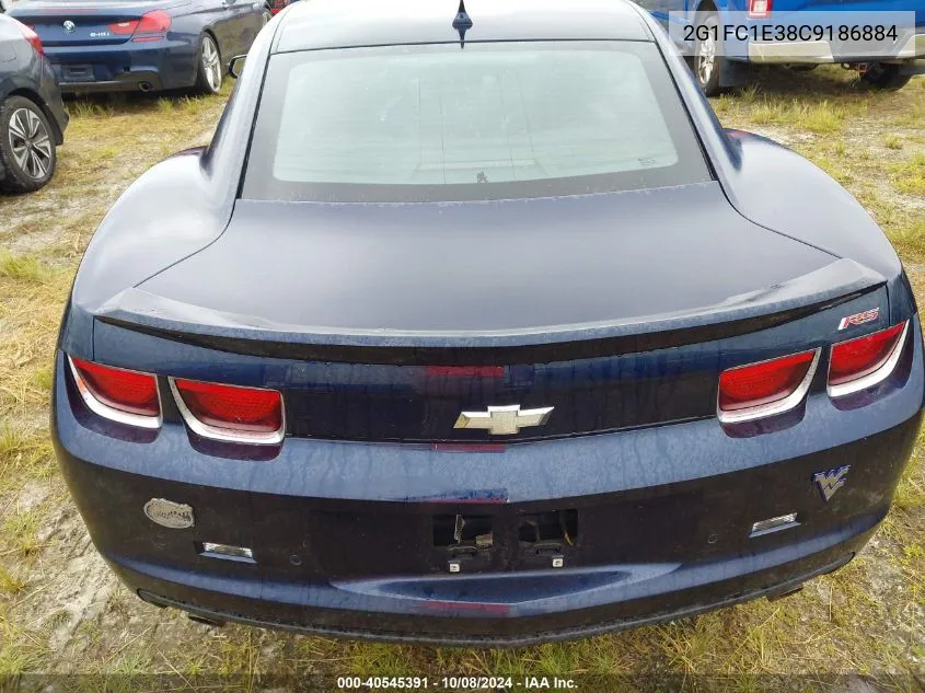 2G1FC1E38C9186884 2012 Chevrolet Camaro 2Lt