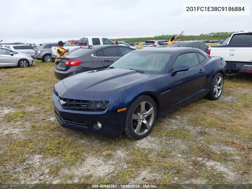 2012 Chevrolet Camaro 2Lt VIN: 2G1FC1E38C9186884 Lot: 40545391