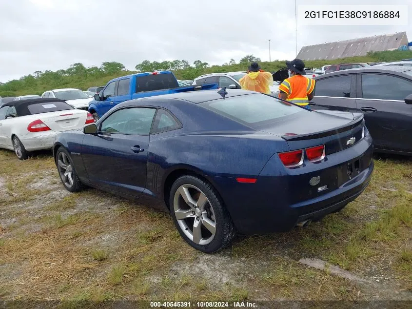 2G1FC1E38C9186884 2012 Chevrolet Camaro 2Lt