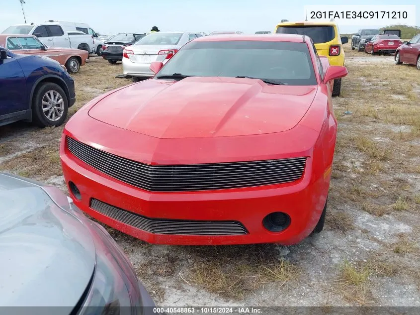 2G1FA1E34C9171210 2012 Chevrolet Camaro 2Ls