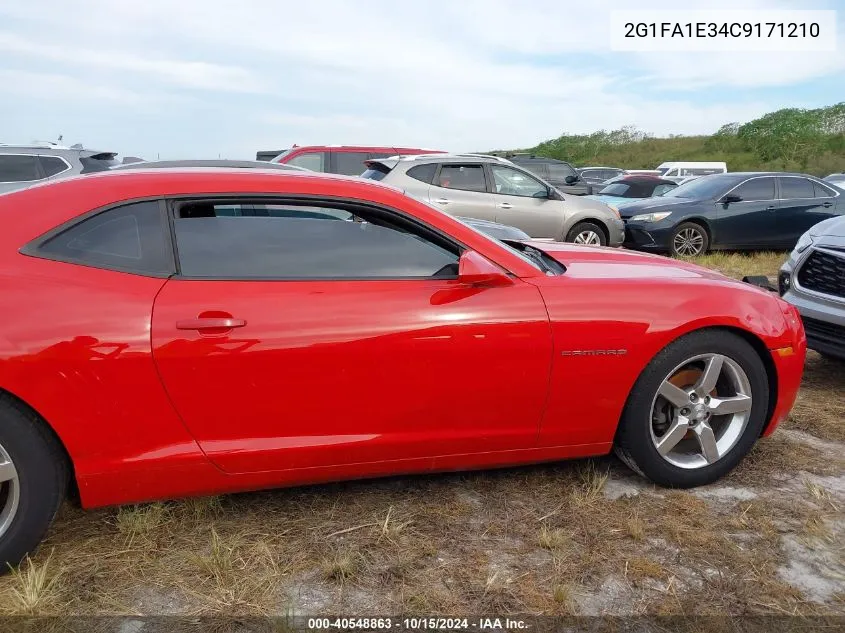 2G1FA1E34C9171210 2012 Chevrolet Camaro 2Ls