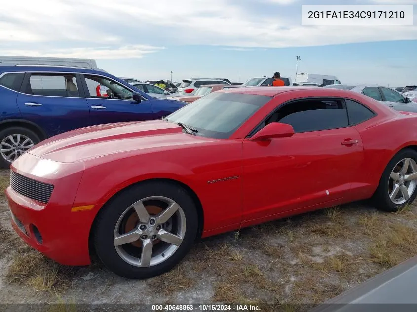 2G1FA1E34C9171210 2012 Chevrolet Camaro 2Ls