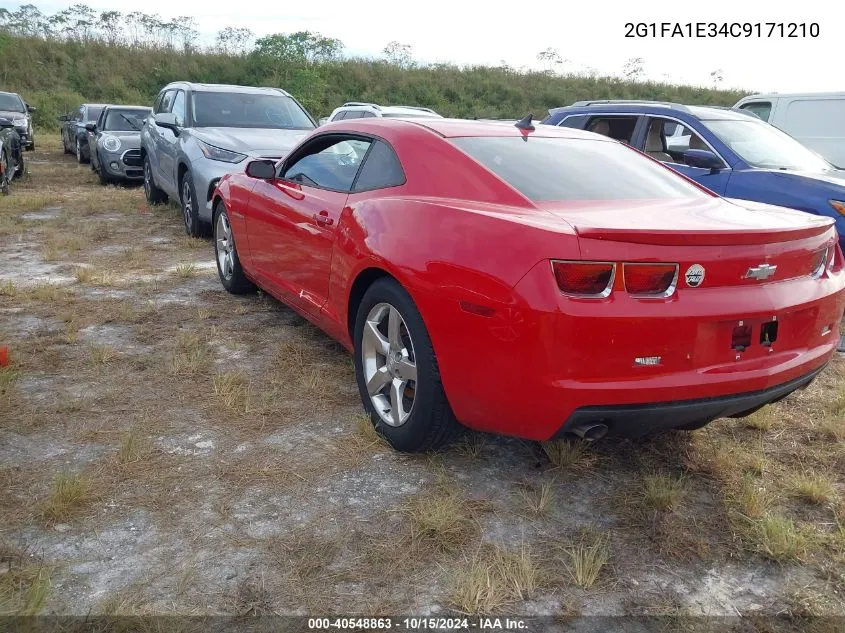 2G1FA1E34C9171210 2012 Chevrolet Camaro 2Ls