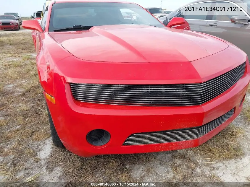 2012 Chevrolet Camaro 2Ls VIN: 2G1FA1E34C9171210 Lot: 40548863