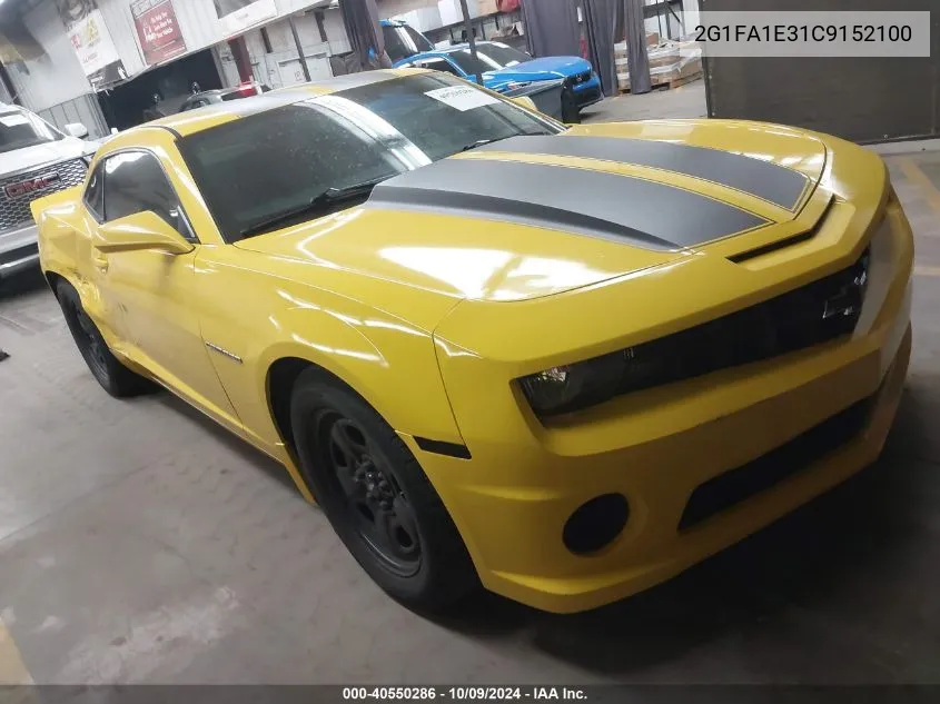 2G1FA1E31C9152100 2012 Chevrolet Camaro 2Ls