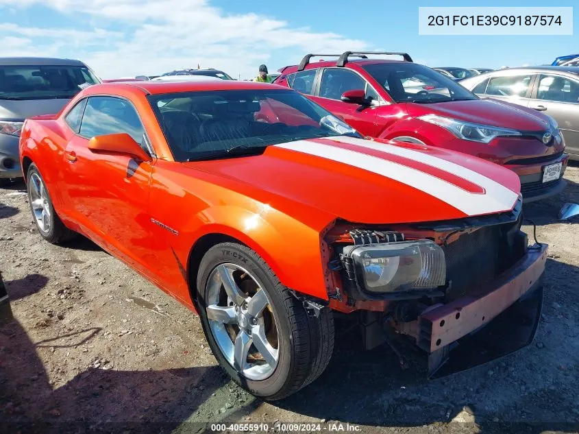 2012 Chevrolet Camaro 2Lt VIN: 2G1FC1E39C9187574 Lot: 40555910