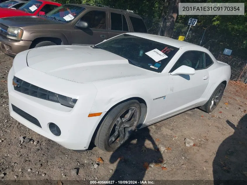 2G1FA1E31C9170354 2012 Chevrolet Camaro 2Ls