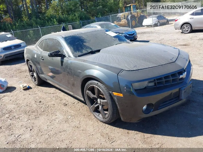 2G1FA1E32C9170606 2012 Chevrolet Camaro 2Ls