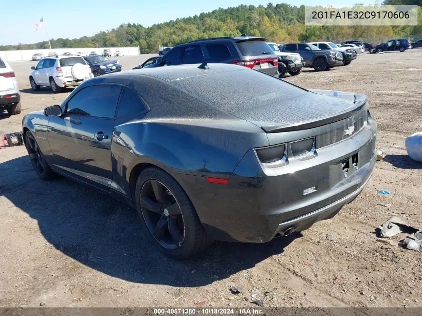 2G1FA1E32C9170606 2012 Chevrolet Camaro 2Ls