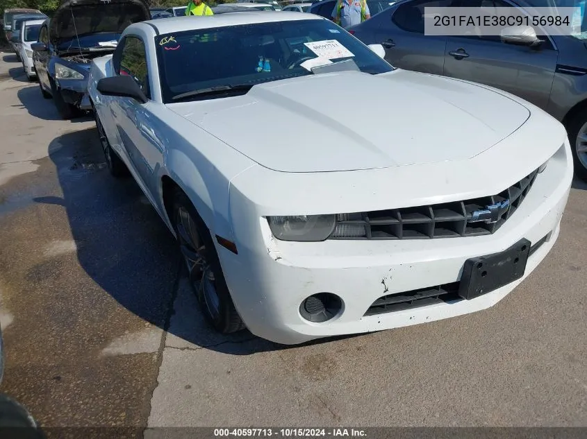 2012 Chevrolet Camaro 2Ls VIN: 2G1FA1E38C9156984 Lot: 40597713