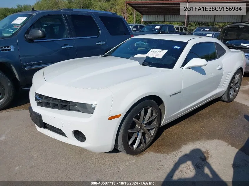 2012 Chevrolet Camaro 2Ls VIN: 2G1FA1E38C9156984 Lot: 40597713