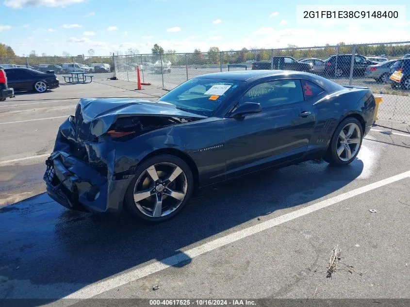 2G1FB1E38C9148400 2012 Chevrolet Camaro 1Lt