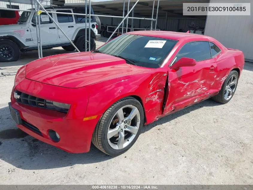 2G1FB1E30C9100485 2012 Chevrolet Camaro 1Lt