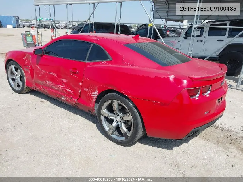 2G1FB1E30C9100485 2012 Chevrolet Camaro 1Lt