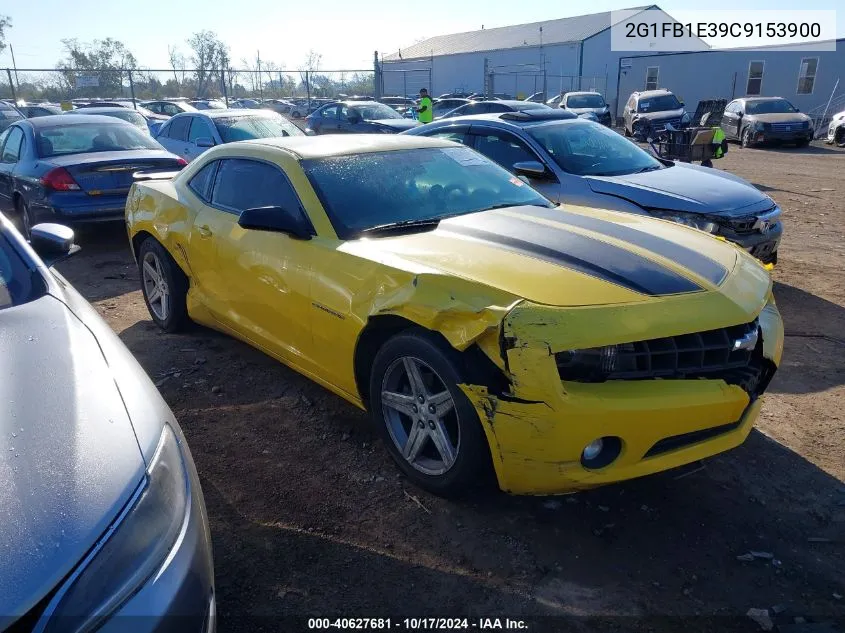 2G1FB1E39C9153900 2012 Chevrolet Camaro Lt