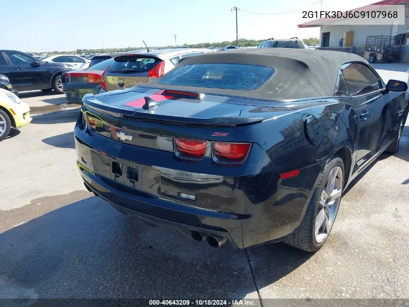 2012 Chevrolet Camaro 2Ss VIN: 2G1FK3DJ6C9107968 Lot: 40643209