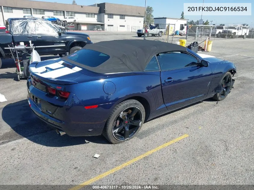 2012 Chevrolet Camaro 2Ss VIN: 2G1FK3DJ4C9166534 Lot: 40673317