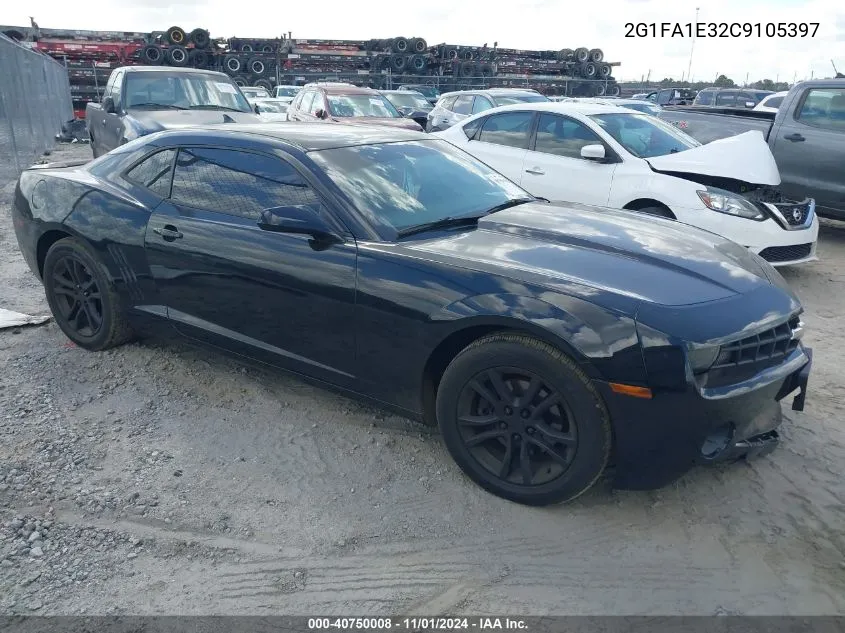 2012 Chevrolet Camaro 2Ls VIN: 2G1FA1E32C9105397 Lot: 40750008