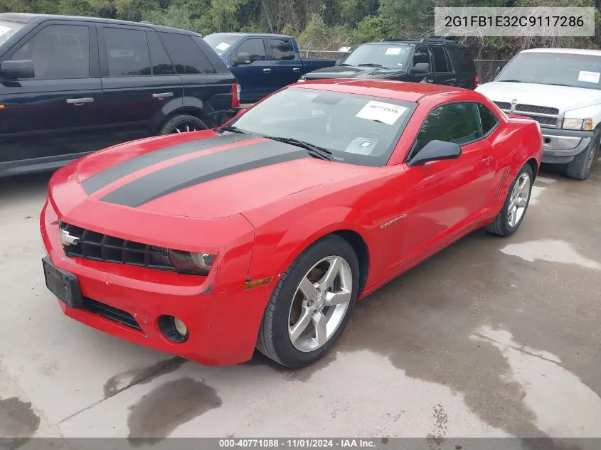 2012 Chevrolet Camaro 1Lt VIN: 2G1FB1E32C9117286 Lot: 40771088