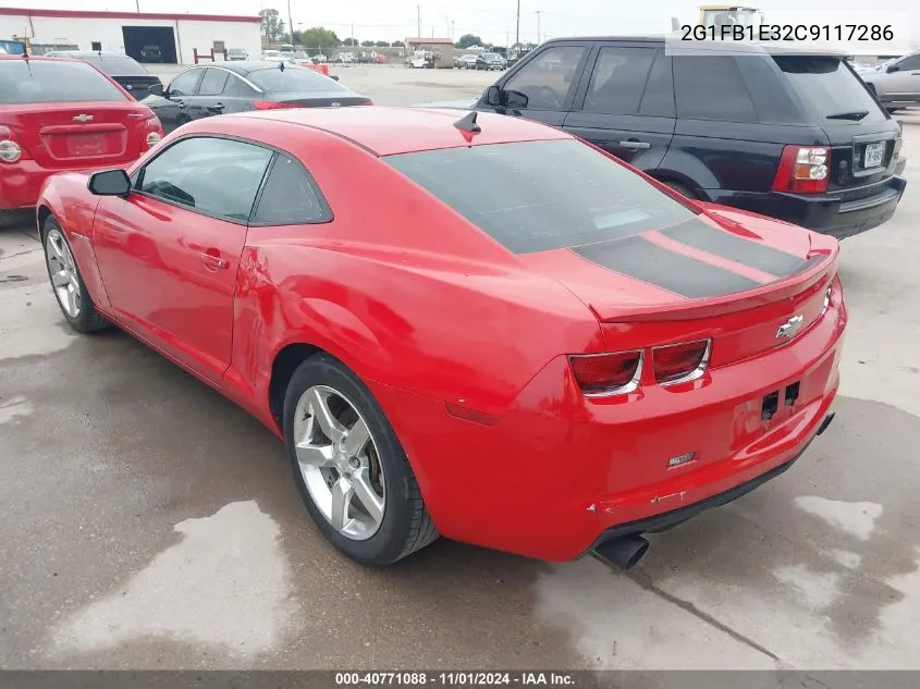 2012 Chevrolet Camaro 1Lt VIN: 2G1FB1E32C9117286 Lot: 40771088