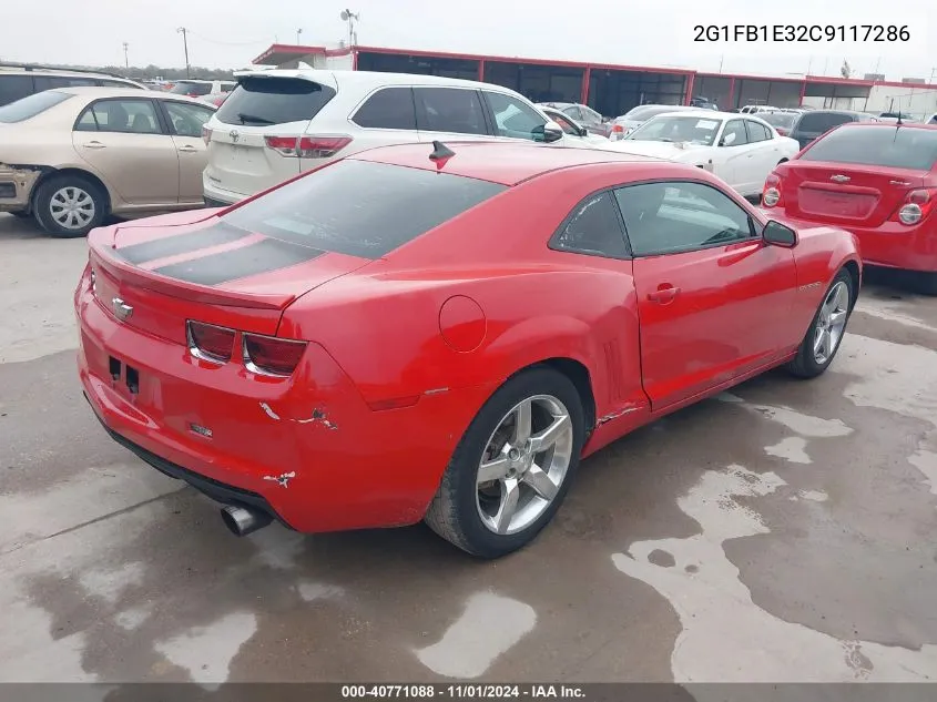 2012 Chevrolet Camaro 1Lt VIN: 2G1FB1E32C9117286 Lot: 40771088