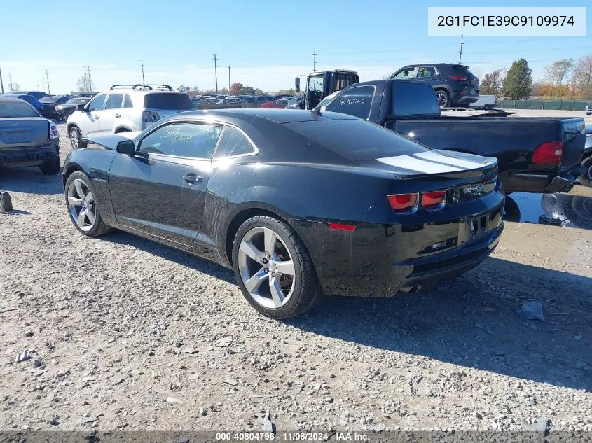 2012 Chevrolet Camaro 2Lt VIN: 2G1FC1E39C9109974 Lot: 40804796