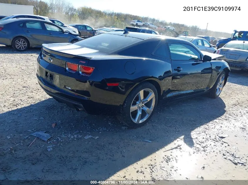 2012 Chevrolet Camaro 2Lt VIN: 2G1FC1E39C9109974 Lot: 40804796