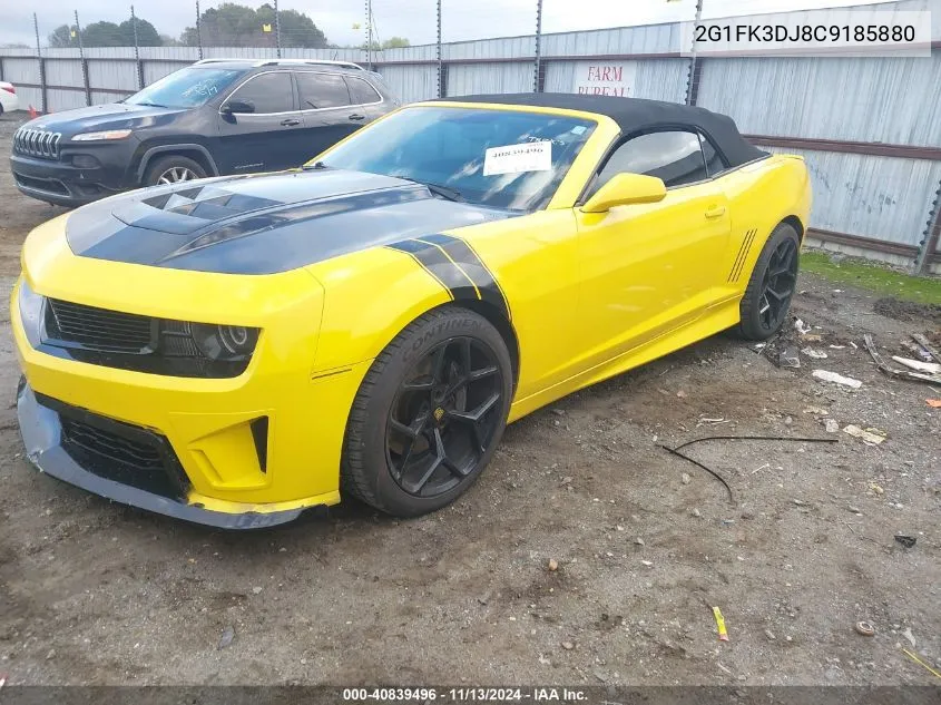 2G1FK3DJ8C9185880 2012 Chevrolet Camaro 2Ss