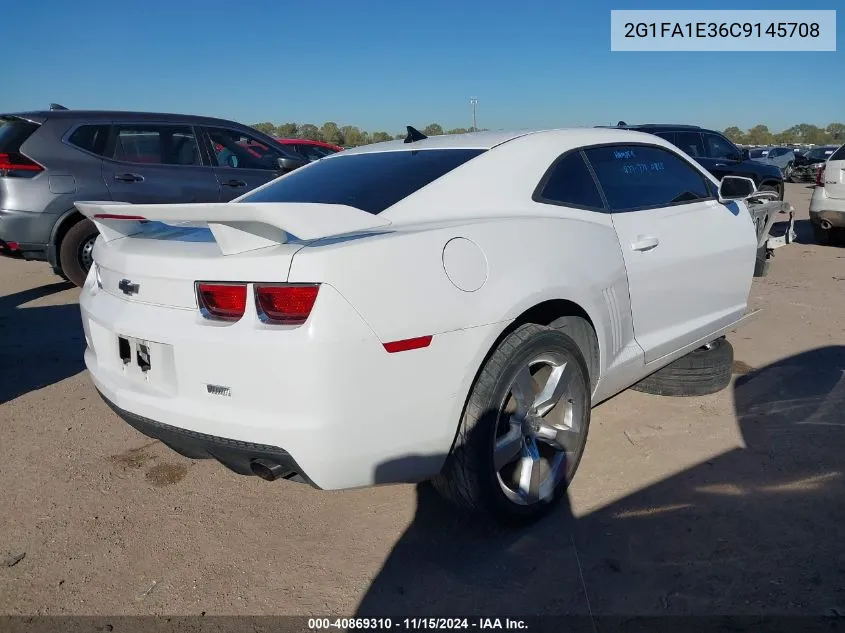 2012 Chevrolet Camaro 2Ls VIN: 2G1FA1E36C9145708 Lot: 40869310