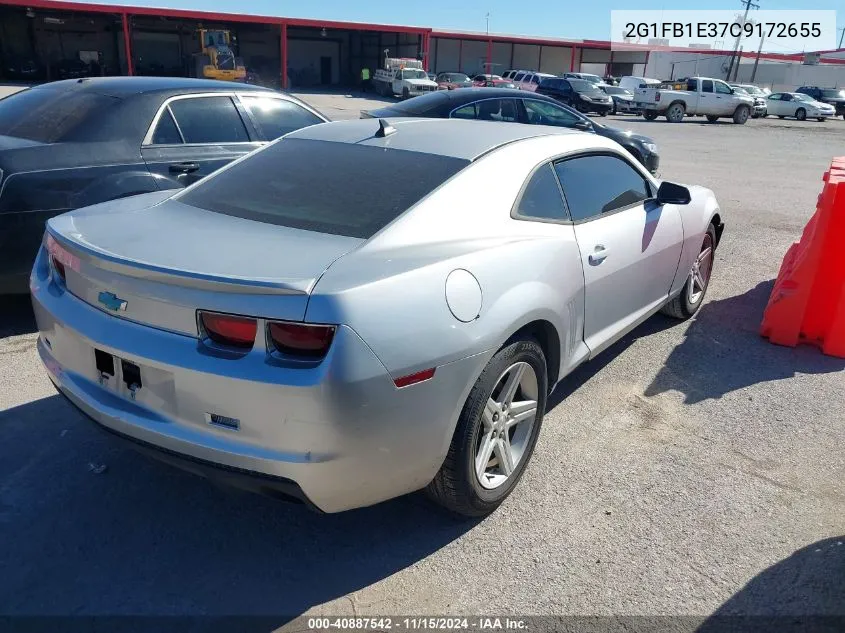 2012 Chevrolet Camaro 1Lt VIN: 2G1FB1E37C9172655 Lot: 40887542